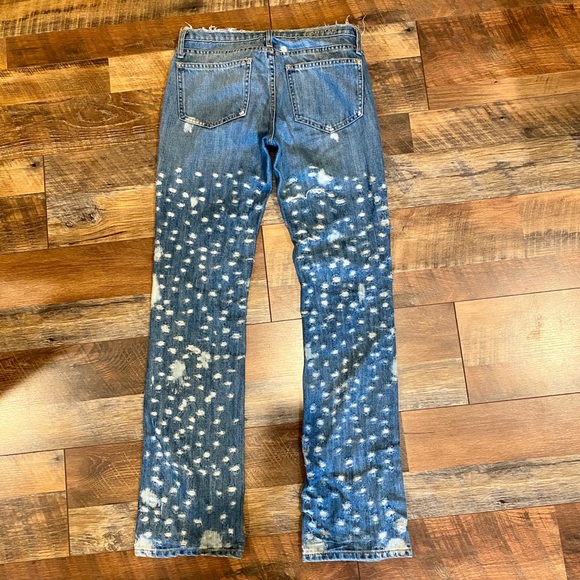 LF CARMAR Viola Bullet Hole Distressed Jeans F59 - Picture 6 of 8